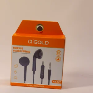FONE DE OUVIDO GOLD SUPER BASS