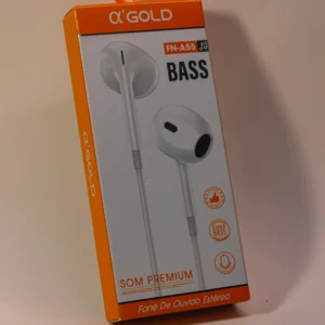 FONE DE OUVIDO BASS GOLD